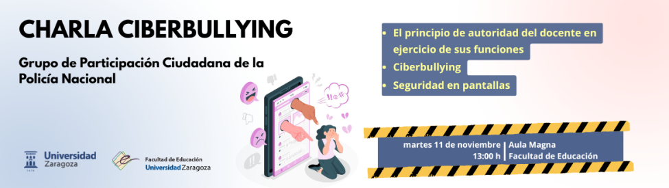 Charla Ciberbullying en la Facultad de Educación